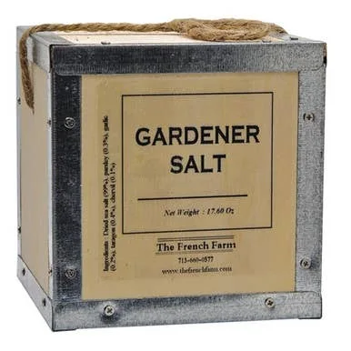 French Farm Collection - Gardener Salt Box, 17.6oz