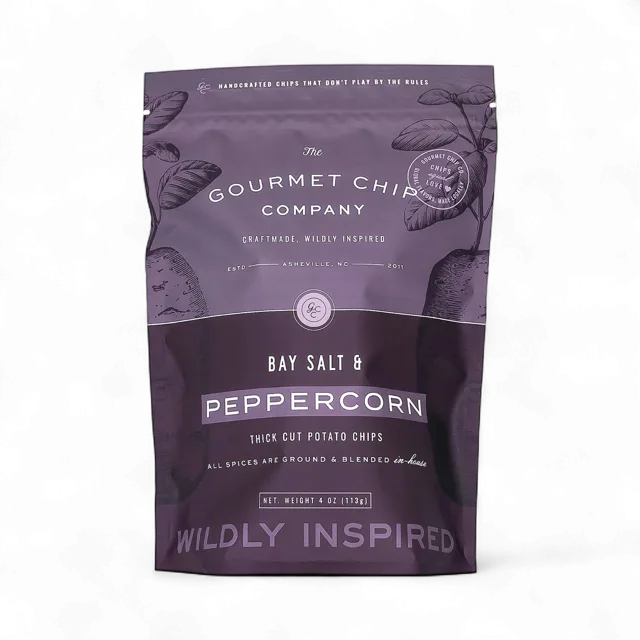 Gourmet Chip Company - Bay Salt and Peppercorn Thick Cut Potato Chips