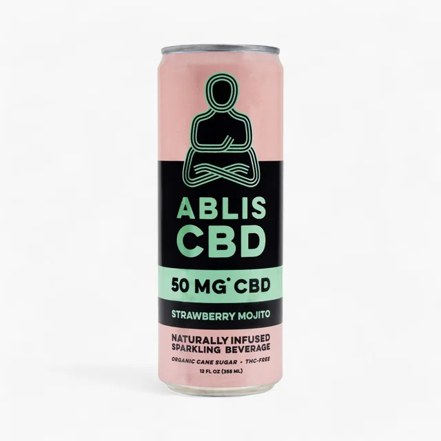 Ablis - CBD-Infused Strawberry Mojito
