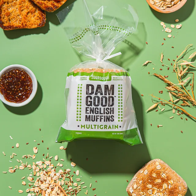 Dam Good® English Muffins - "Multigrain" Sourdough English Muffins
