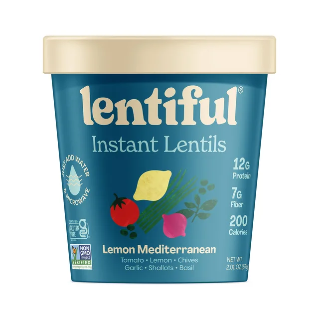 Lentiful - Lemon Mediterranean Instant Lentils