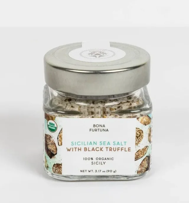 Bona Furtuna - Sicilian Sea Salt with Black Truffle