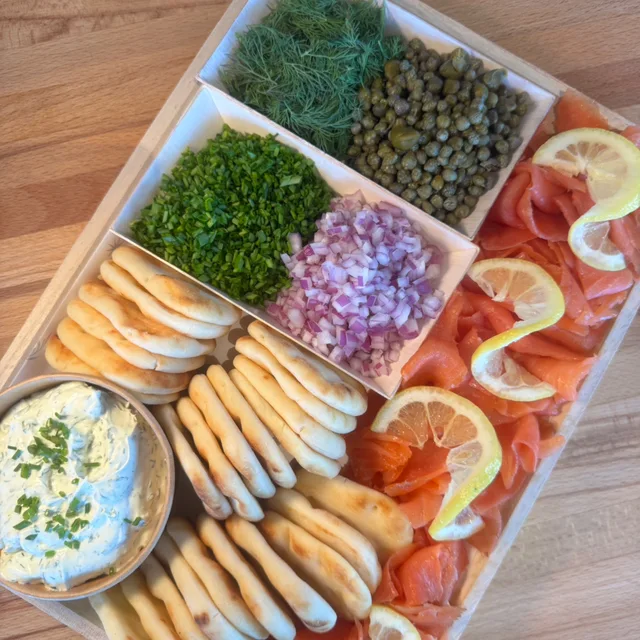 Smoked Salmon Board