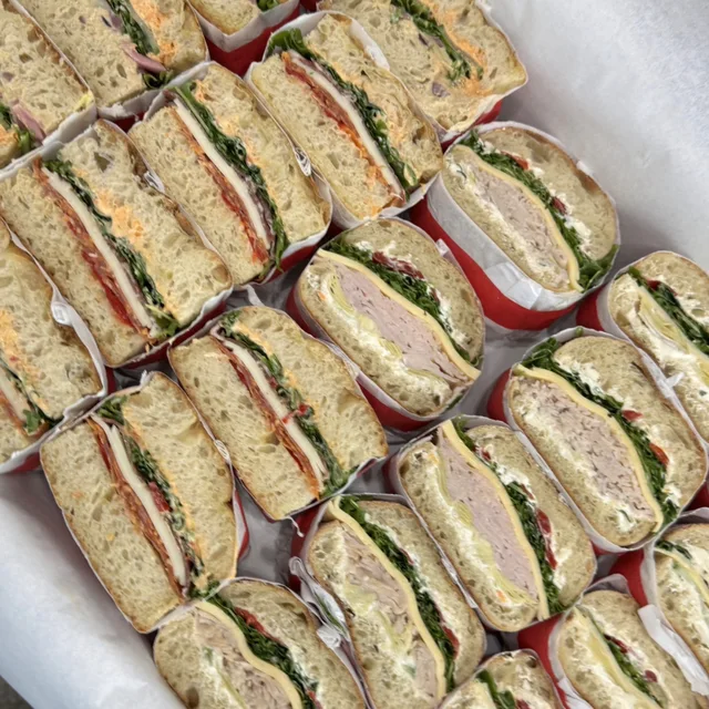 Platter: Assorted Half Sandwiches (24)