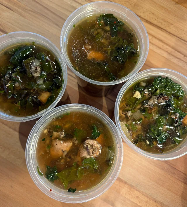 Hearty Spiced Chicken & Wild Rice Soup - 32 oz.