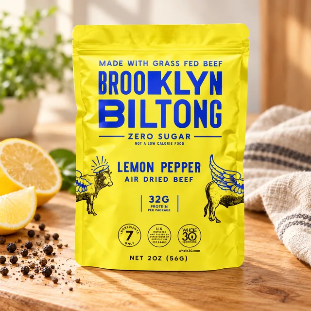 Brooklyn Biltong - Lemon Pepper Jerky