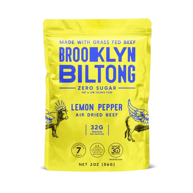 Brooklyn Biltong - Lemon Pepper Jerky