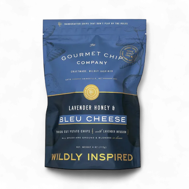 Gourmet Chip Company - Lavender Honey Blue Cheese