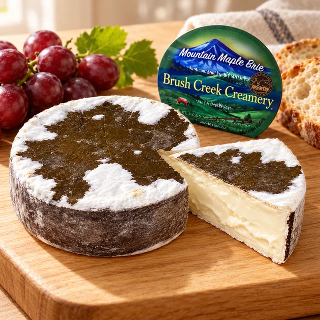 Brush Creek Creamery - Mountain Maple Brie