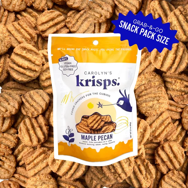 Carolyn's - Maple Pecan Krisps, GF, Vegan