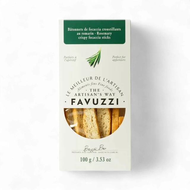 Favuzzi - Rosemary Crispy Focaccia Sticks