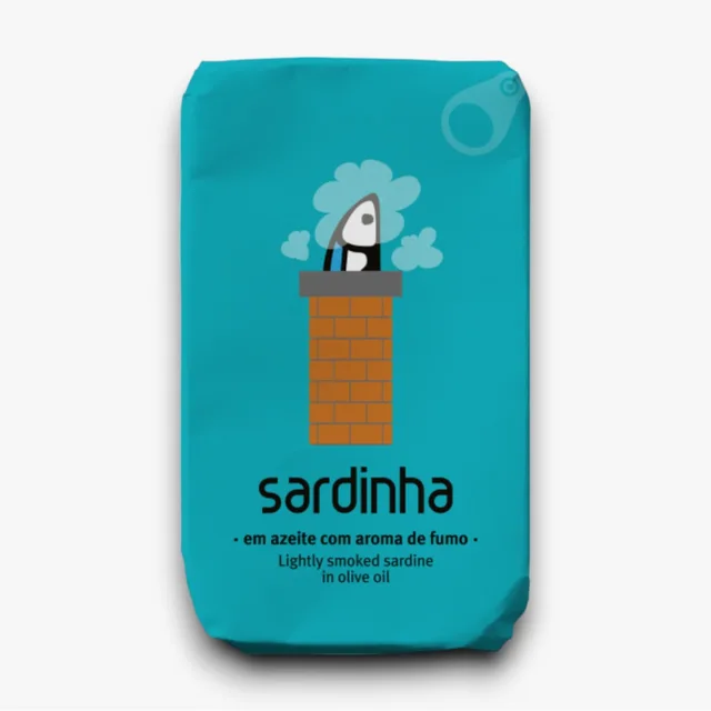 Sardinha - Lightly Smoked Sardine in Olive Oil