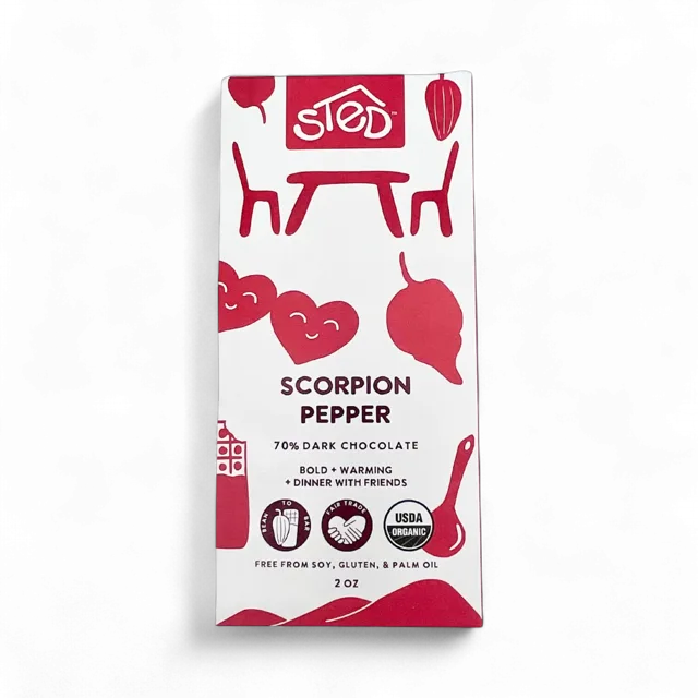 STED - Scorpion Pepper Dark Chocolate