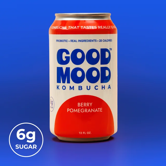 Good Mood Kombucha - Berry Pomegranate
