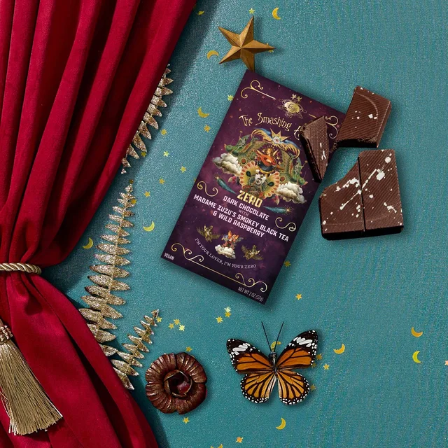 Vosges - Smashing Pumpkins Vegan Chocolate | Raspberry | Black Tea