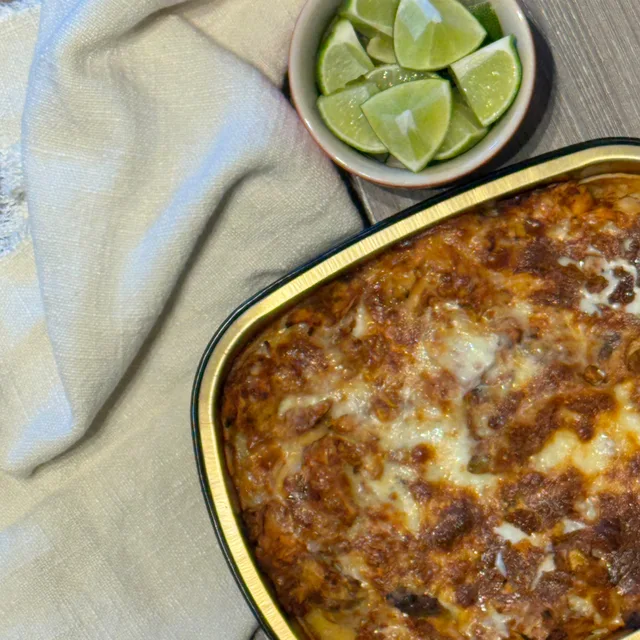 XL Chicken Poblano Enchilada Bake (oven)