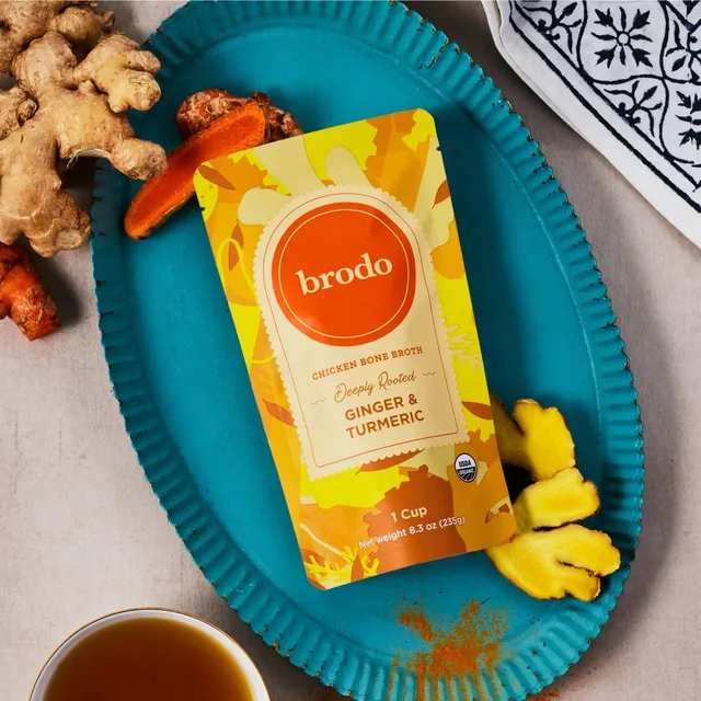 Brodo - Deeply Rooted Ginger+Turmeric Bone Broth