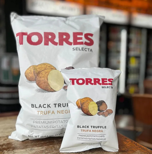 Torres - Black Truffle Potato Chips 40g | SMALL BAG