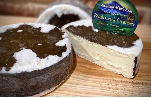 Brush Creek Creamery - Mountain Maple Brie