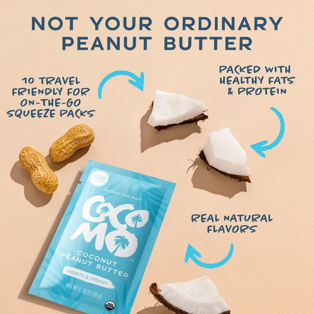 Cocomo - Coconut Peanut Butter Single, .5oz