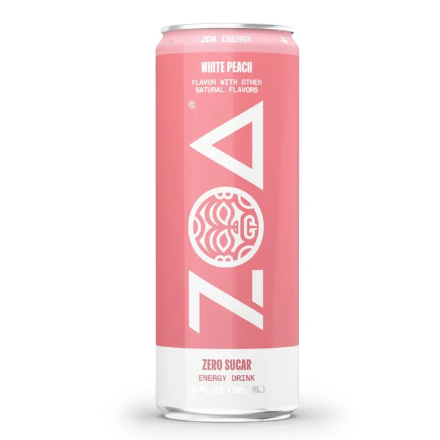ZOA - White Peach Zero Sugar Soda