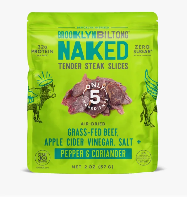 Brooklyn Biltong -  Pepper & Coriander Steak Slices
