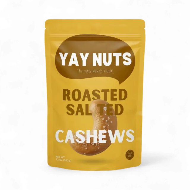Yay Nuts - Roasted, Salted Cashews w/ Avocado Oil