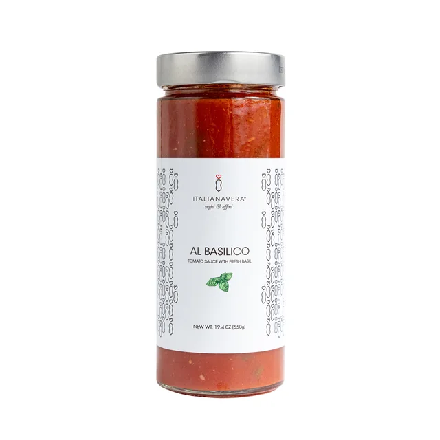 Al Basilico Tomato Sauce with Basil by Italianavera