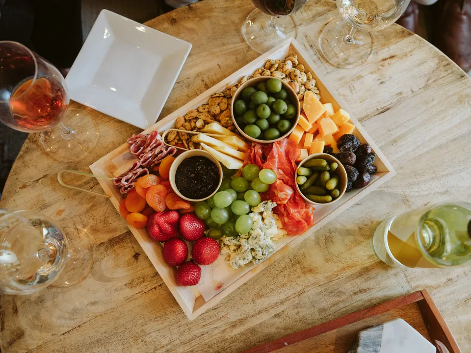 A grazing board for the table